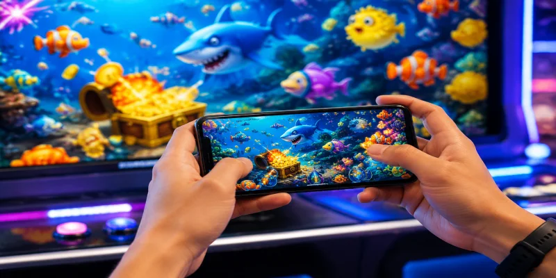 Giao diện sinh động của sảnh bắn cá new88 mang lại trải nghiệm săn mồi kịch tính cho ngư thủ
